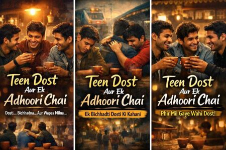 Teen Dost Aur Ek Adhoori Chai | Dil Chhoo Jane Wali Dosti Ki Kahani