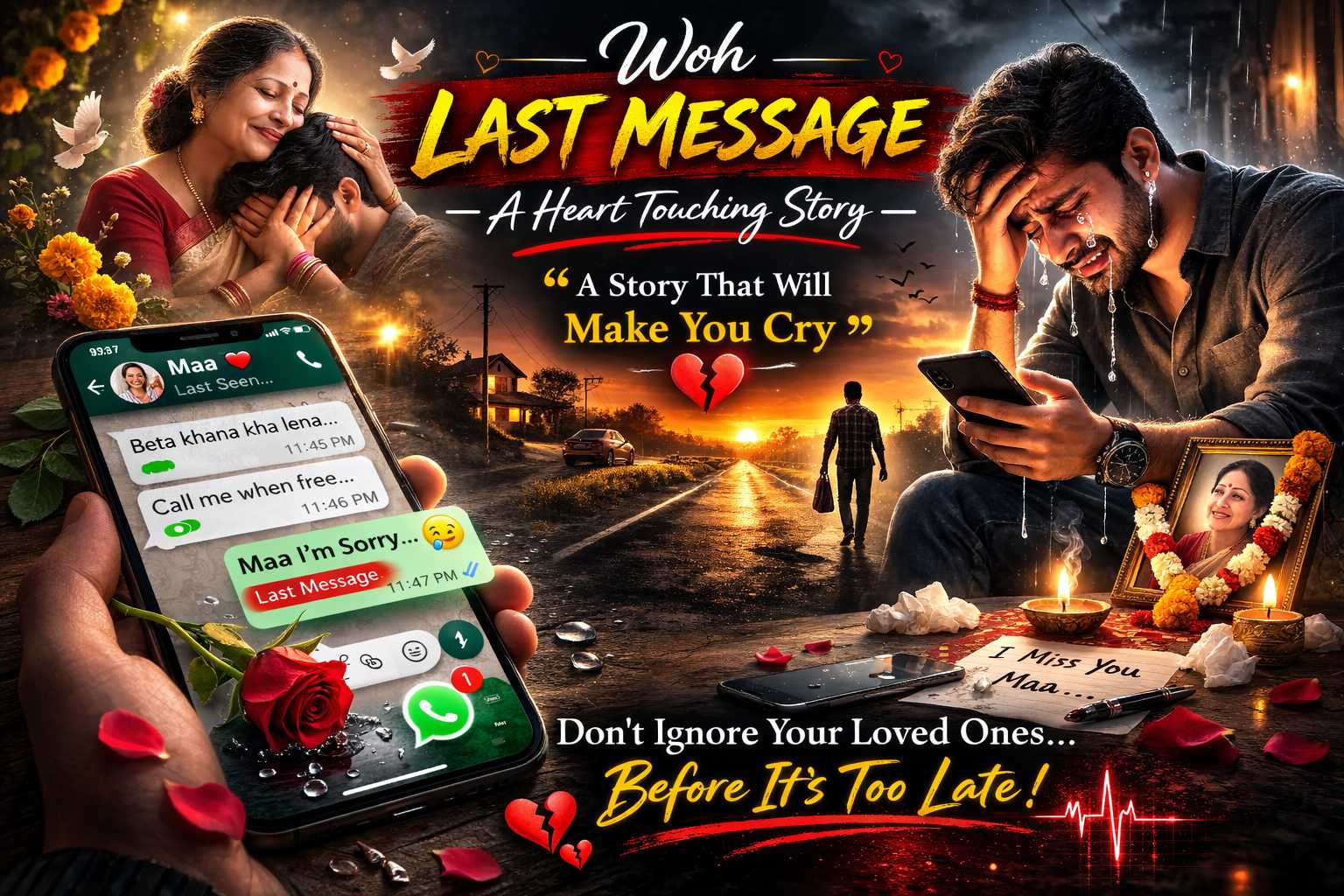 Maa Ka Last Message Emotional Story