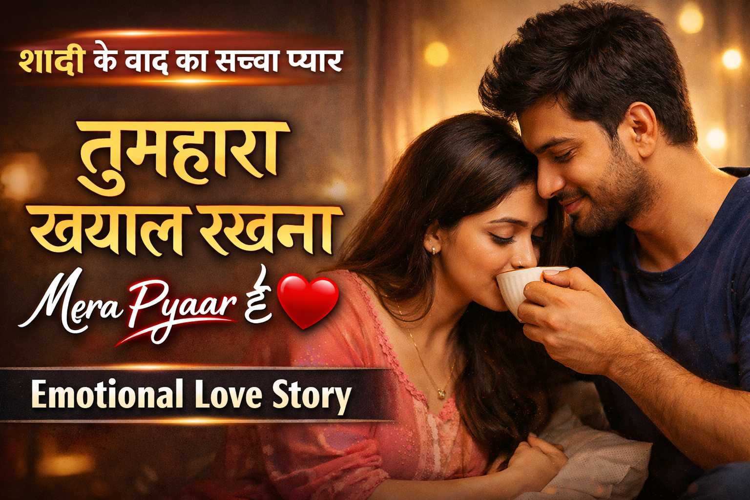 Tumhara Khayal Rakhna Mera Pyaar Hai – Dil Chhoo Jaane Wali Husband Wife Love Story