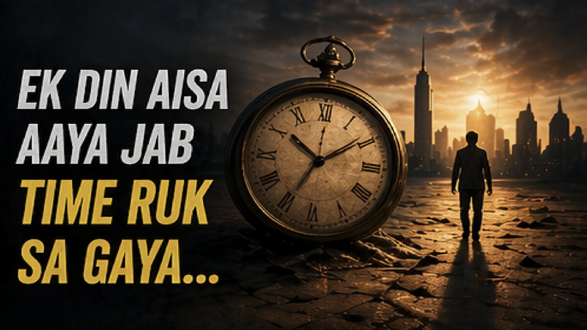 Ek Din Aisa Aaya Jab Time Ruk Sa Gaya